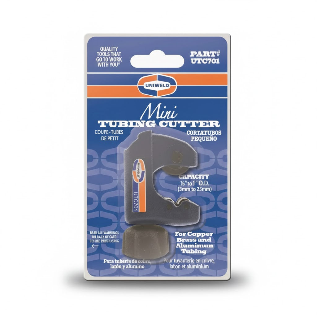 CORTADOR DE TUBO UNIWELD 1/8 IN A 1 IN