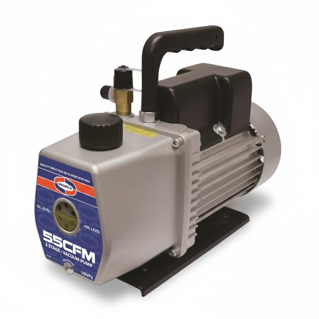 BOMBA DE VACIO UNIWELD 5.5 CFM, 110/220
