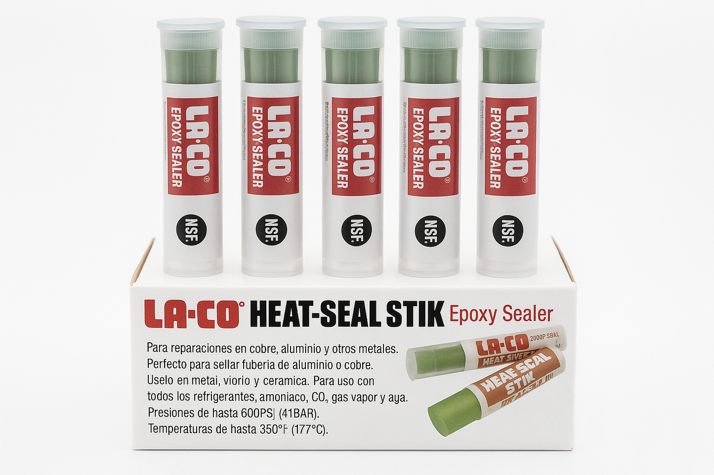 SOLDADUDA EPOXICA LA-CO (1 pza Tubo)