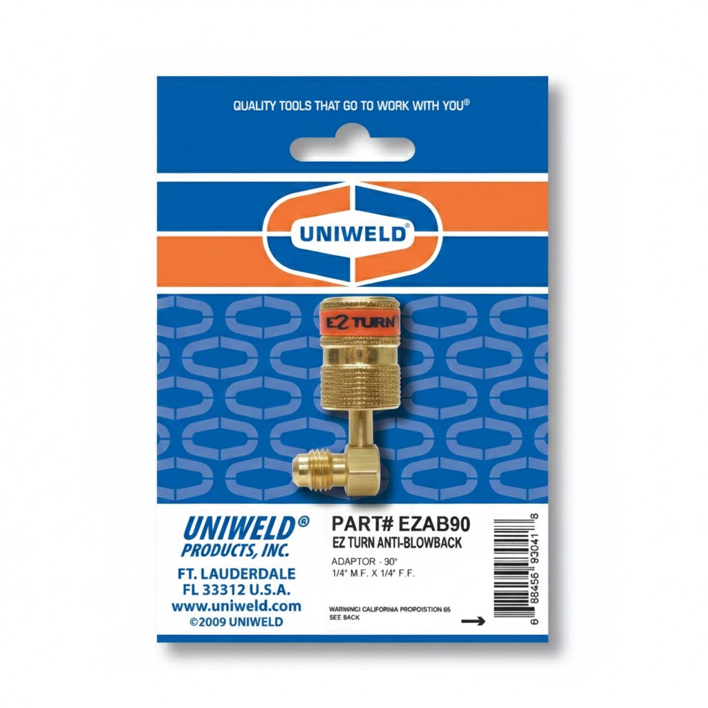 ADAPTADOR CON VALVULA CHECK 1/4 MF 1/4 F