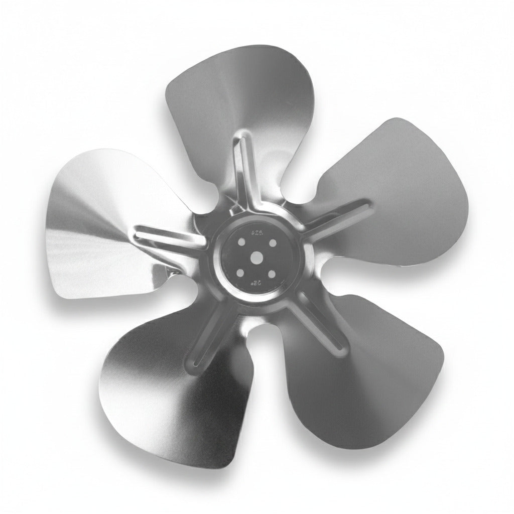 Aspa industrial de aluminio de 10 pulgadas con 5 hojas y rotación CCW (giro a la izquierda) de ERO Internacional.