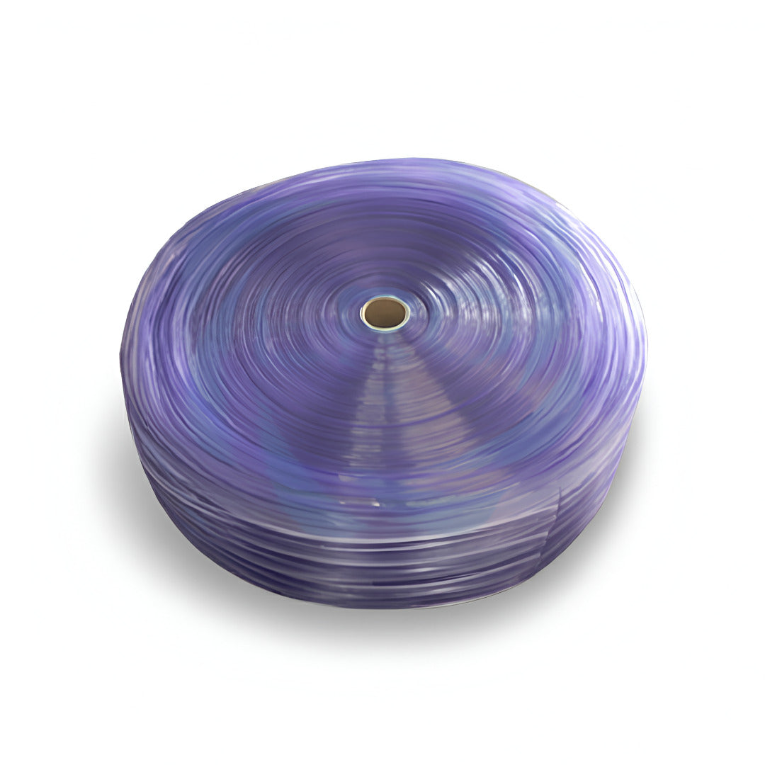 Rollo de PVC para cortina hawaiana con refuerzo de 2 costillas de 90 metros marca ERO para aislamiento térmico.