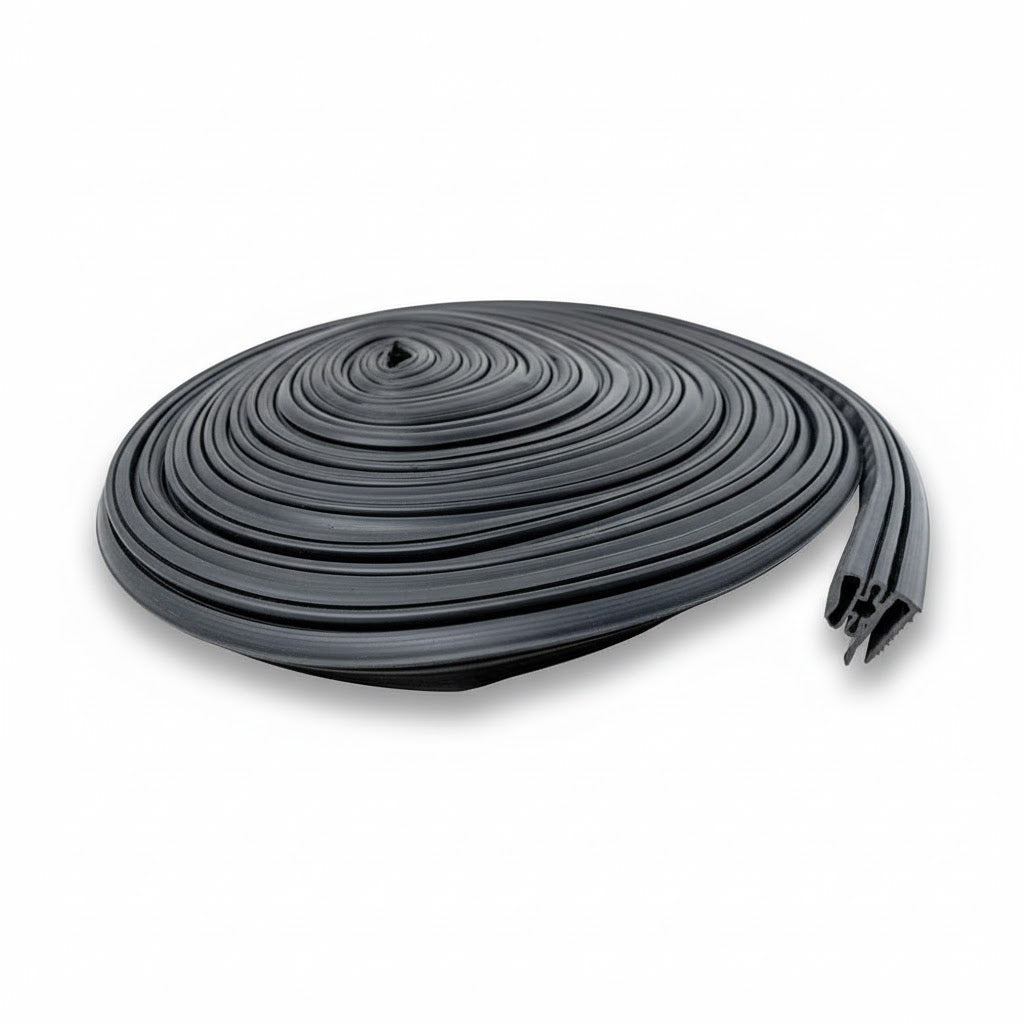 EMPAQUE PERFIL CEJA CORTA NEGRO ROLLO 12