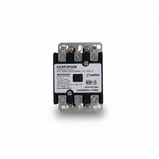 CONTACTOR 3POLOS 40AMP BOBINA 120V
