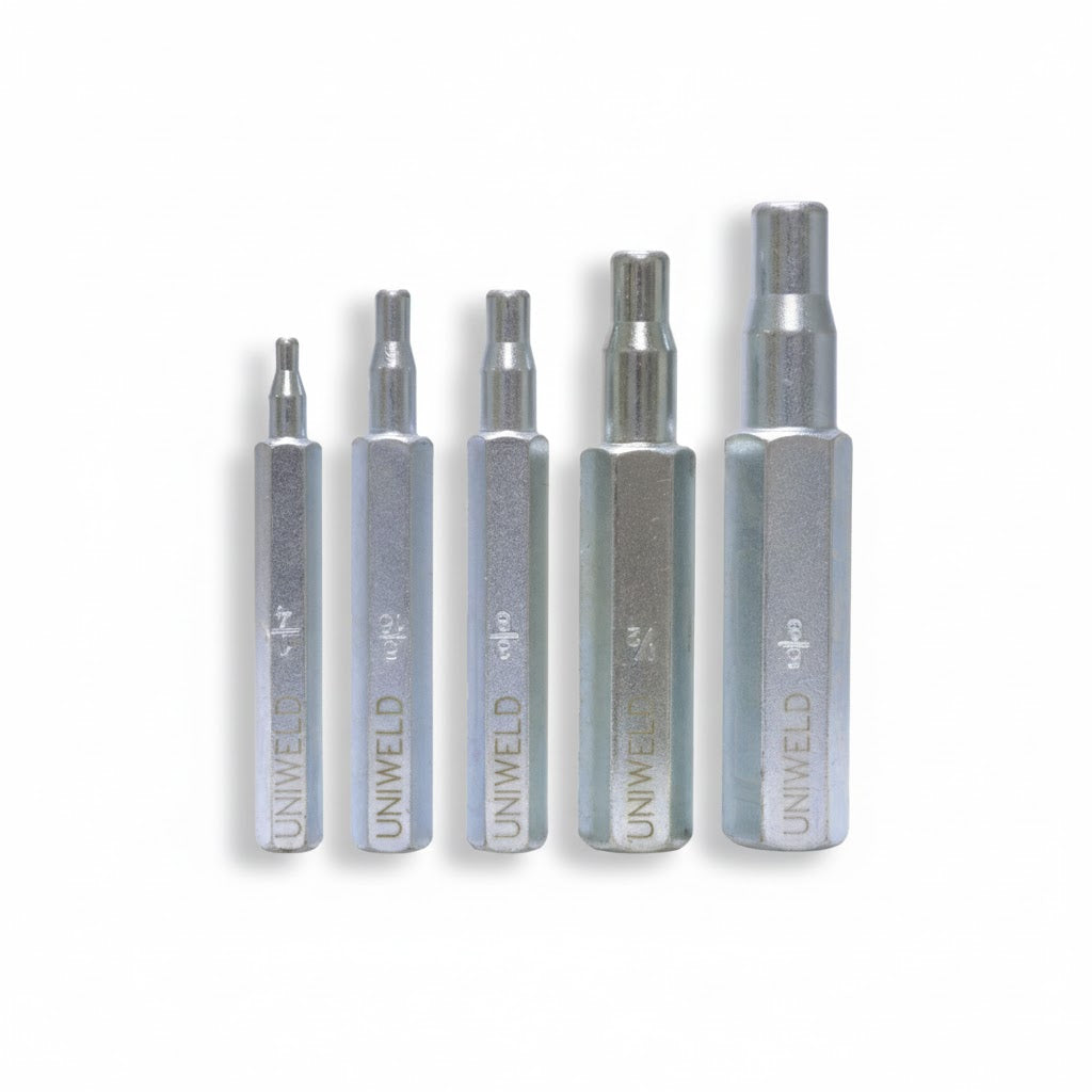 JUEGO DE PUNZONES CON 5 PERFORADORAS