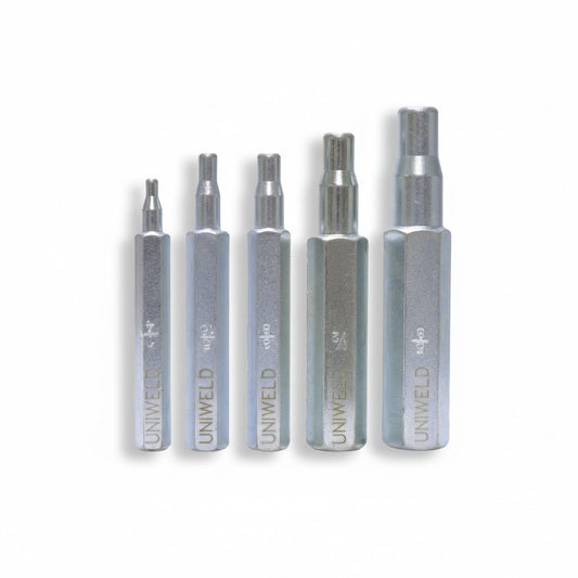 JUEGO DE PUNZONES CON 5 PERFORADORAS