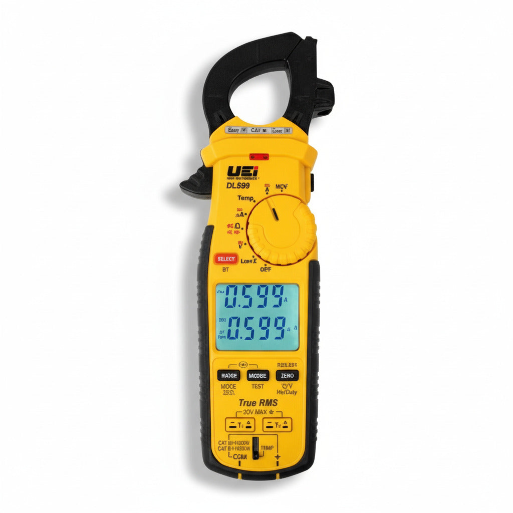 AMPERIMETRO INHALAMBRICO DE GANCHO CON 3