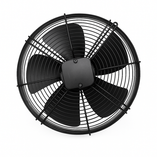 Ventilador Axial 350mm con Rejilla Posterior – 5 Aspas 230-1 CW