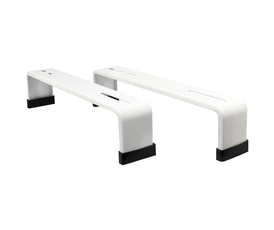 Soporte de piso metálico Avaly modelo VA-SUP9-24 para condensadoras de aire acondicionado de 1 a 2 toneladas.