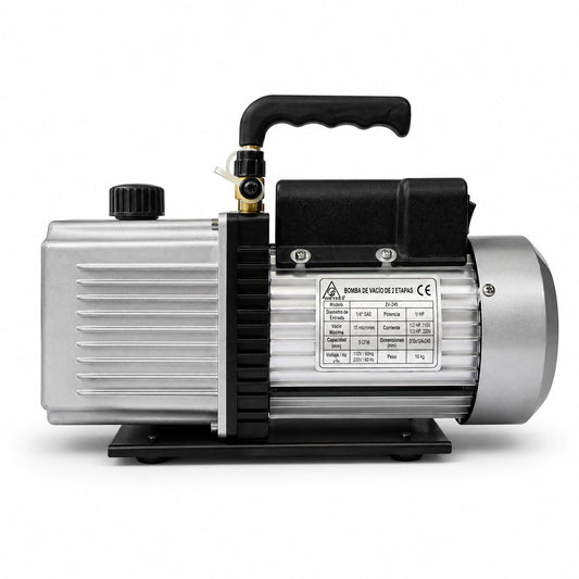 Bomba de vacío AIT-2B de 1.8 CFM 1/4 HP para sistemas de aire acondicionado y refrigeración HVAC.