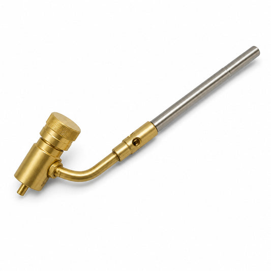 Boquilla sencilla HT-809 para soldadura de tubería de cobre en sistemas HVAC.