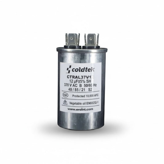 CAPACITOR DE TRABAJO 12 MF X 370V