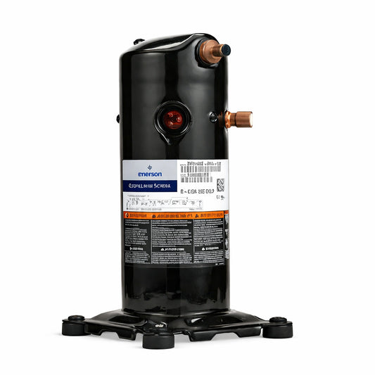 Compresor Scroll marca Copeland modelo ZP31K5E-PFV de 3 toneladas para sistemas de aire acondicionado residencial y R-410A.