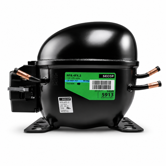Compresor SECOP NF8.4FX.2 105G5913 R134a 115V para refrigeración comercial