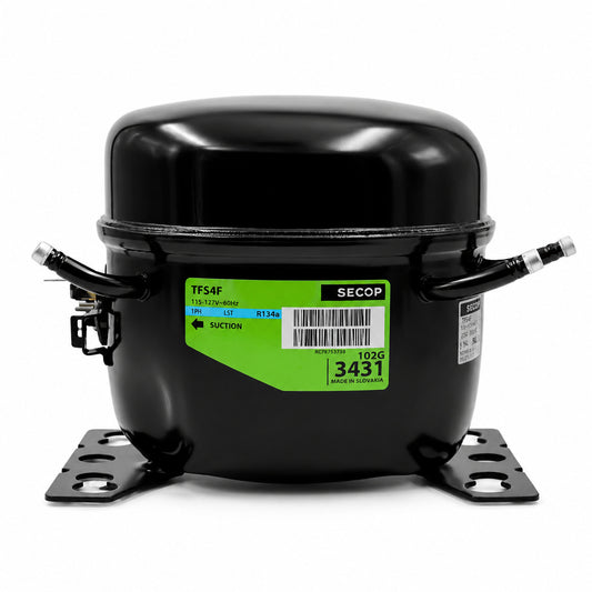 Compresor SECOP TFS4F 102G3431 R134a 115V para refrigeración comercial