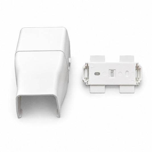 Conexión Terminal NORCUL CCDDE-110 para canaleta OD.110 de 4 3/8 pulgadas en instalaciones de aire acondicionado minisplit y HVAC