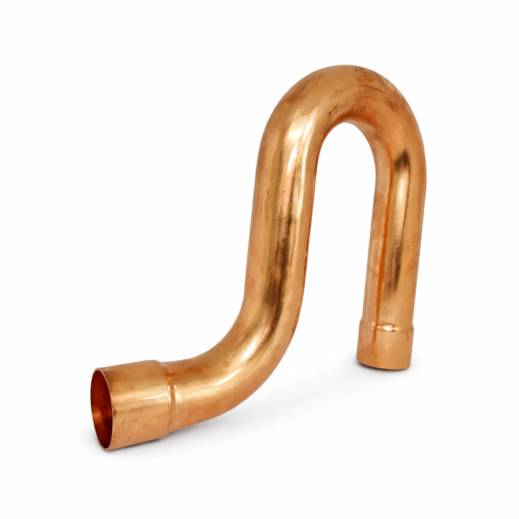 Trampa de cobre tipo P de 3/4 de pulgada para asegurar el retorno de lubricante al compresor marca CUMASTER.