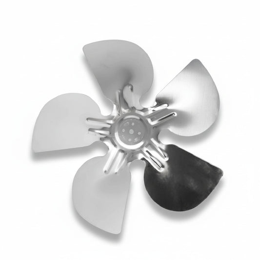 Aspa de aluminio de grado industrial de 12 pulgadas con 5 hojas y rotación CCW de ERO Internacional.