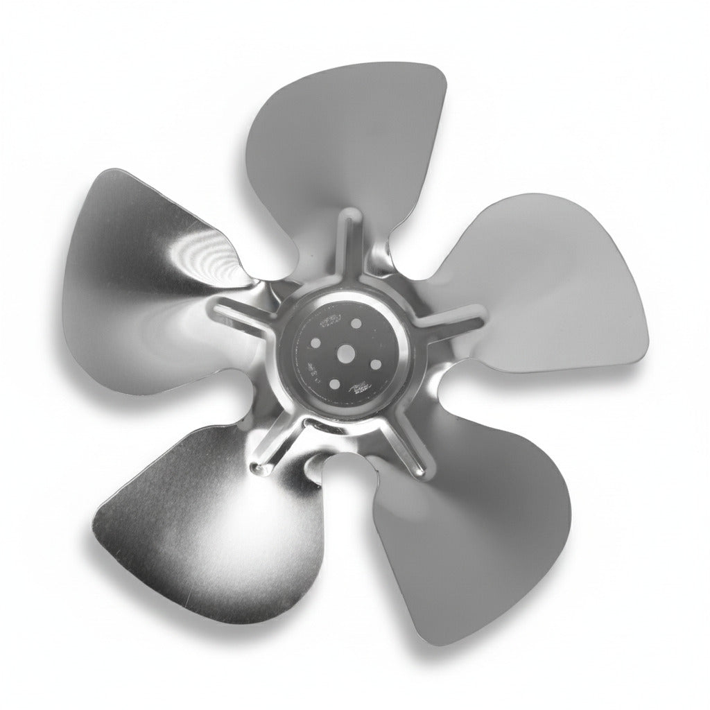 Aspa industrial de aluminio de 9 pulgadas con 5 hojas y rotación CCW de ERO Internacional para ventilación.