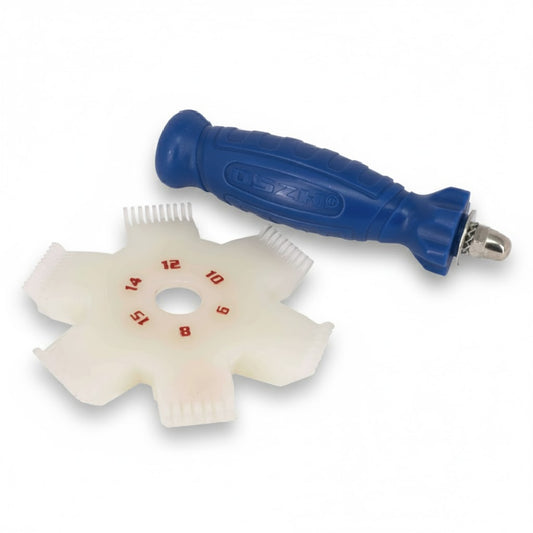 PEINE ALETADO PLASTICO 6 DIMENSIONES 8 9