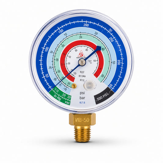 Manometro de baja A250 para refrigeracion y aire acondicionado HVAC