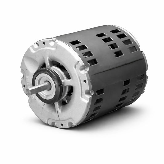 Motor eléctrico de 2 velocidades US Motors modelo 6765 de 1/2 HP para equipos de aire lavado y ventilación.