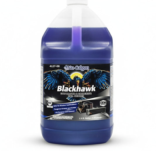 Limpiador de serpentín y evaporador Nu-Calgon Blackhawk 4127-08 de 1 galón profesional