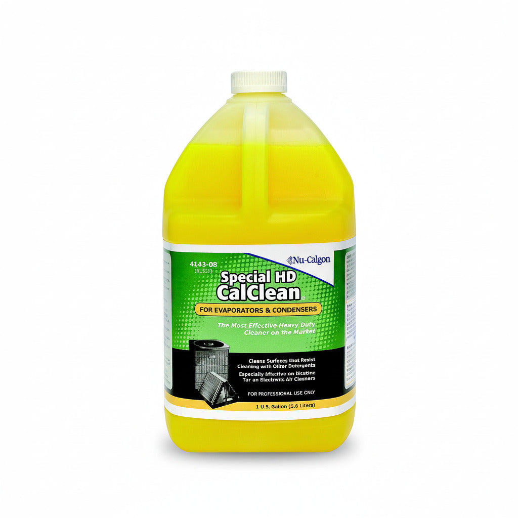 Limpiador de serpentín de alta potencia Nu-Calgon Special HD CalClean 4143-08 de 1 galón uso industrial