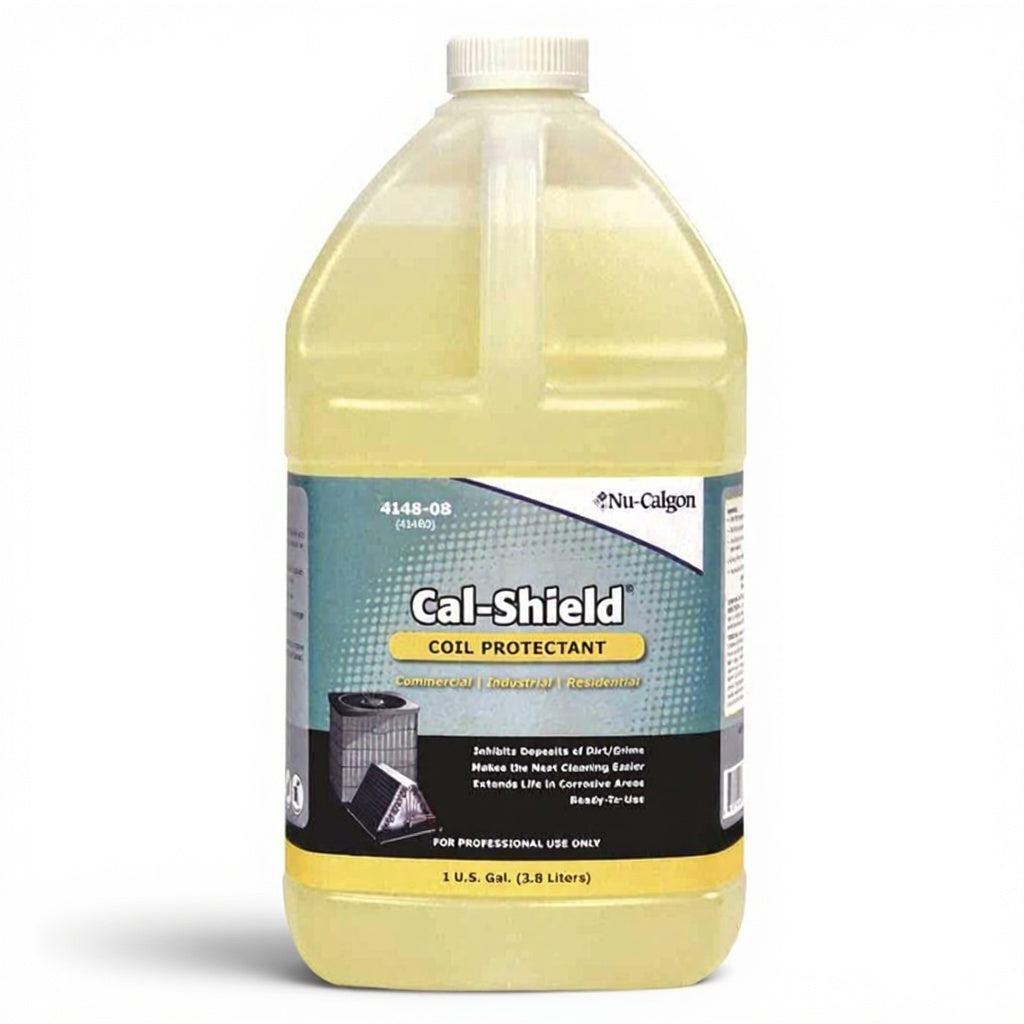 Protector marino Cal-Shield Nu-Calgon 4148-08 de 1 galón para serpentines y gabinetes HVAC