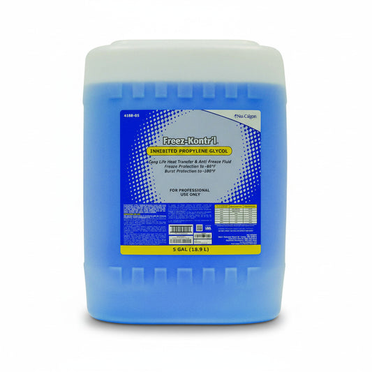 Anticongelante de Glycol Nu-Calgon 4188-05 de 5 galones para sistemas HVAC industriales