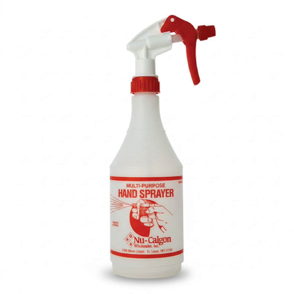 Atomizador manual Nu-Calgon 4768-W3 resistente a químicos para limpieza de aire acondicionado