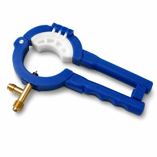Pinza pinchadora TLCT1234 para latas de refrigerante R12 y R134A usada en HVAC y refrigeración
