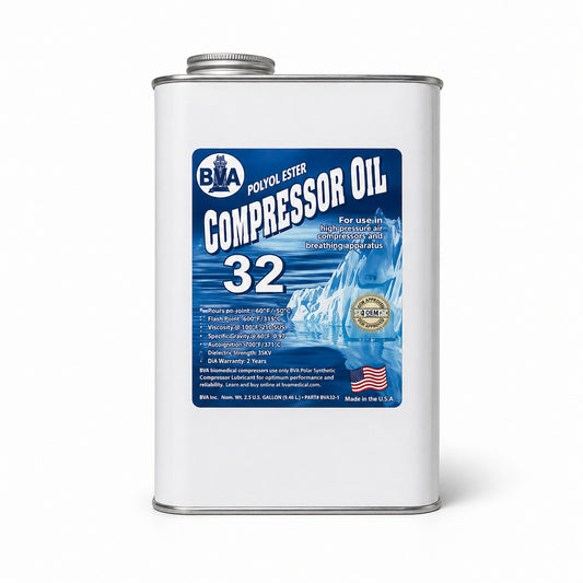 Aceite polioléster POE32-G ISO VG 32 en presentación 1 galón para compresores de refrigeración.