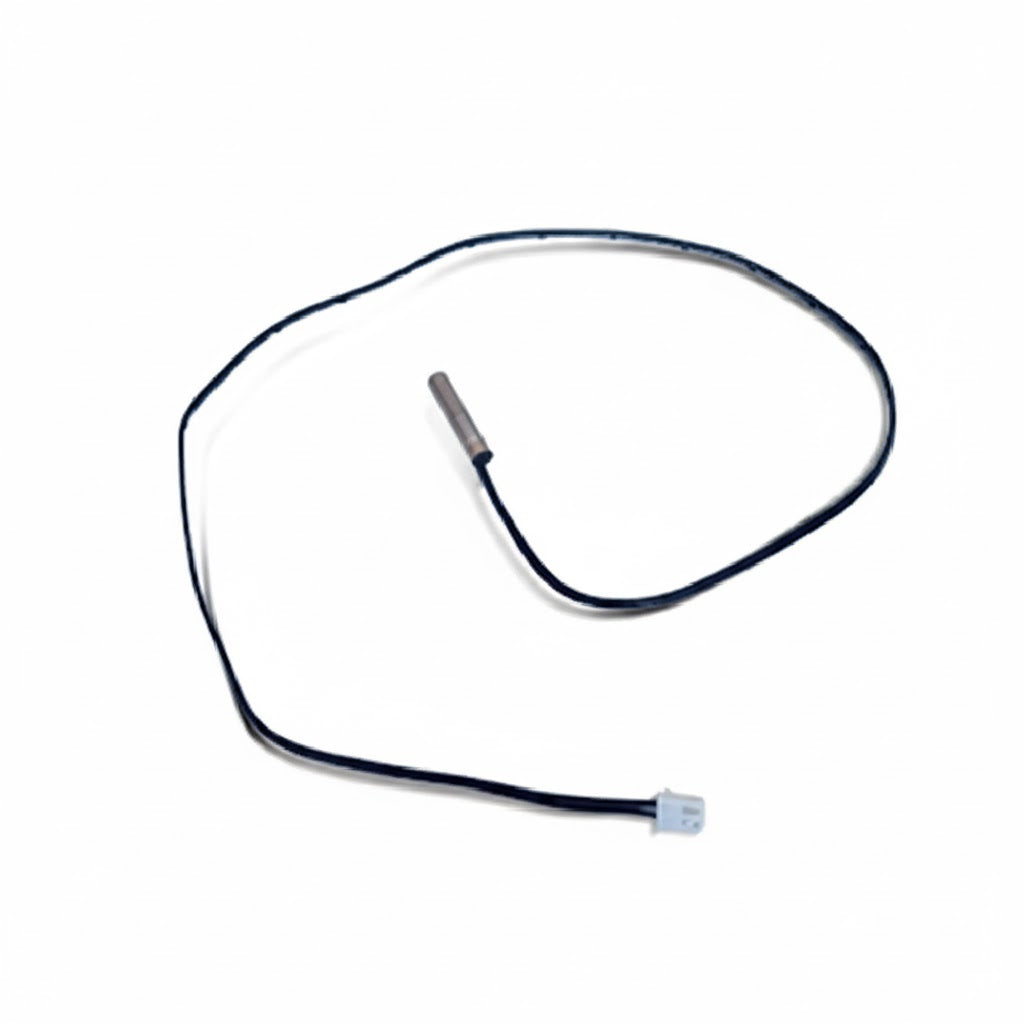 Sensor de temperatura metálico de 10k Ohms con cable de 50 cm para unidades de aire acondicionado minisplit marca ERO.