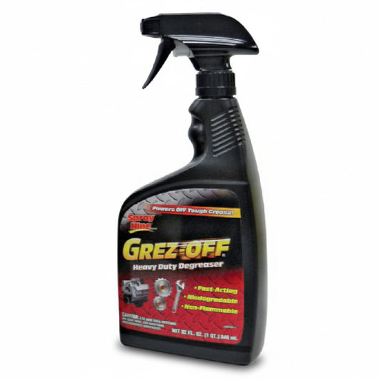 Spray desengrasante de piezas pesado Grez-Off Nu-Calgon modelo 61117 para limpieza industrial y mecánica.