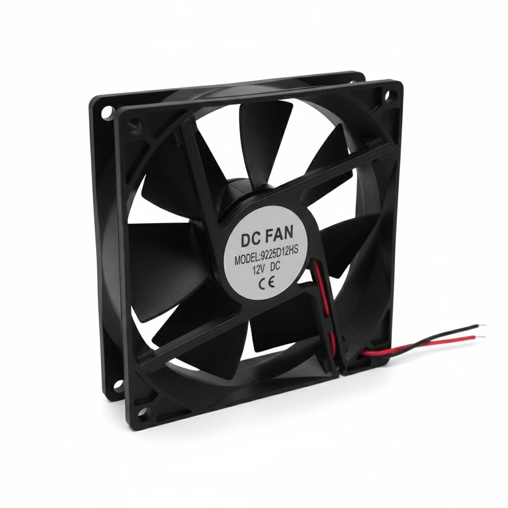 Ventilador de motor DC de 12V y 2800 RPM para refrigerador comercial y doméstico marca ERO.